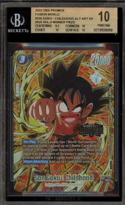 Son Goku GT SCR Secret Rare FB07-122 Dragon Ball Fusion World TCG Card JP